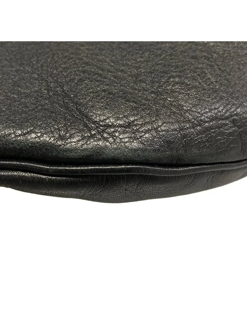 Louis Vuitton Waist Pouch Monogram Shadow Discovery Bum Bag Black Leather
